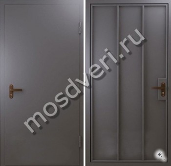 Техническая дверь МТД-1210 - купить от производителя Мосдвери Техническая дверь МТД-1210