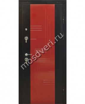 Дверь с порошковым напылением и вставкой из МДФ - купить от производителя Мосдвери Дверь с порошковым напылением и вставкой из МДФ