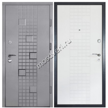 Белая входная дверь в квартиру BVD-24 - купить от производителя Мосдвери Белая входная дверь в квартиру BVD-24