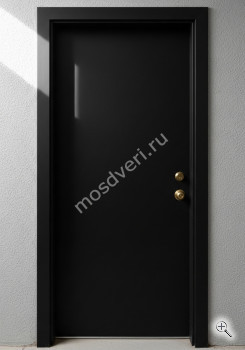 Высокая входная дверь в квартиру черная - купить от производителя Мосдвери Высокая входная дверь в квартиру черная